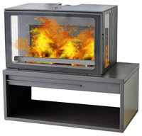 Печь-камин Plamen Eco Minimal 50